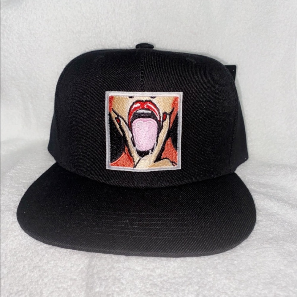 Black Snapback Hat - image 1